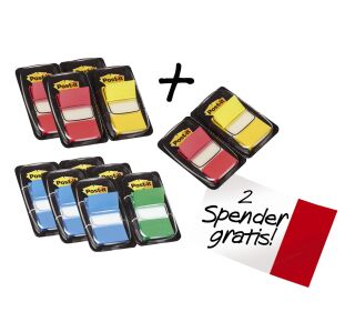 Index Promotion 680 - 25,4 x 43,2 mm, sortiert, 8x 50 Streifen plus 4x Streifen gratis, 1 St.