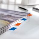 Page Marker Transparent - 50 x 20 mm, sortiert, 4x 40 Streifen, 1 St.
