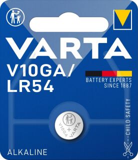Batterien Electronics Alkali-Mangan - V 10 GA, 1,5 V, 1 St.
