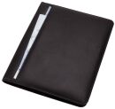 Konferenzmappe CREMONA - A4, Echt Leder, schwarz, 1 St.