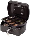 Geldkassette - 205 x 160 x 85 mm, schwarz, 1 St.