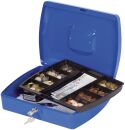 Geldkassette - 325 x 235 x 85mm, blau, 1 St.