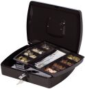 Geldkassette - 325 x 235 x 85 mm, schwarz, 1 St.