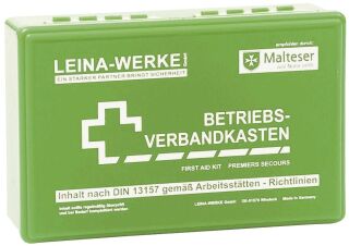 Betriebsverbandkasten klein - mit Wandhalterung - grün, 1 St.