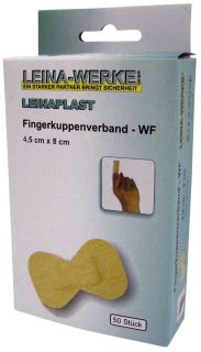 Fingerkuppenverband - 50 Stück lose, 4,5 cm x 8 cm wasserfest, 1 St.