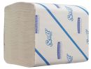 AQUARIUS* Einzelblatt Toilet Tissue 2-lagig - weiß, 220 Einzelblatt pro Pack, passender Spender Modell 6946, 1 St.