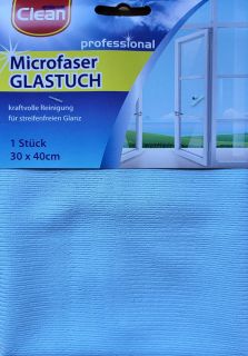 Haushaltshelfer Microfasertuch Glas, 1 St.