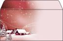 Weihnachts-Umschlag Silent Night - DIN lang (110x220 mm),...
