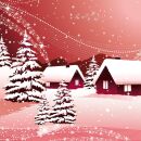 Weihnachts-Umschlag Silent Night - DIN lang (110x220 mm), 50 Umschläge, 1 St.