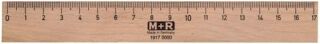 Holzlineal - 17 cm, 1 St.