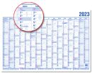 Wandkalender - A4, 16 Monate, 1 St.