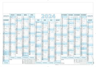 Wandkalender 915 - 14 Monate / 1 Seite, 100 x 70 cm, 1 St.