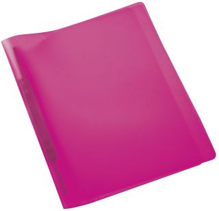 Spiralschnellhefter- A4, transluzent, pink, 1 St.