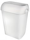 Abfallbehälter Kunststoff 43 Liter weiß Offen