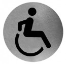 Piktogramm Invalide Edelstahl