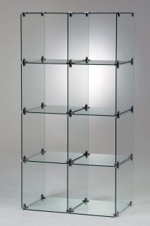 Selbstbauvitrine SB02 - mit 8 Fächern