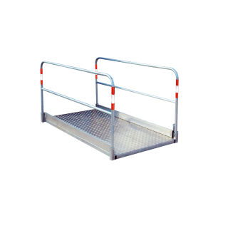 Leitelement aus Aluminium Breite: 1,00 m, Länge: 1,70 m