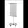 Bi-Office Umwandelbares Mobiles Magnetisches Flipchart