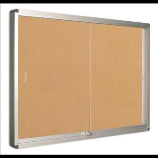 Bi-Office Schaukasten Exhibit Innenbereich Kork 92.6x96.7cm