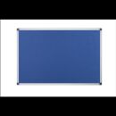 Maya Blaue Filznotiztafel mit Aluminiumrahmen 120x90cm
