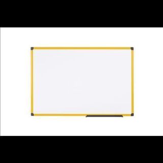 Ultrabrite Whiteboard mit Aluminiumrahmen in Signalfarben mit emaillierter Oberfläche 150 x 100 cm