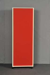 Litfass-Säule, Econo, Textilfläche rot
