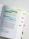 Page Marker Folie - 2x 50x12 mm,  5x 50x6 mm, sortiert, 7x 40 Streifen, 1 St.