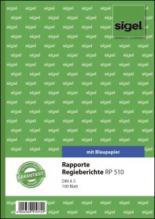 Rapporte/Regieberichte - A5, MP, 100 Blatt, 1 St.