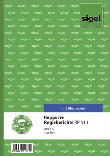 Rapporte/Regieberichte - A5, MP, 100 Blatt, 1 St.