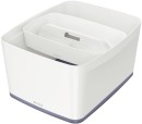 5216 Aufbewahrungsbox MyBox Groß - A4, mit Deckel, ABS, weiß/grau
