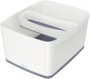 5216 Aufbewahrungsbox MyBox WOW Groß - A4, mit Deckel, ABS, weiß/grau, 1 St.