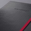 Notizbuch Conceptum Red Edition - ca. A5, liniert, schwarz, 1 St.