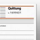 Quittung inkl. MwSt. mit Sicherheitsdruck - A6 quer, SD, 2 x 50 Blatt, 1 St.