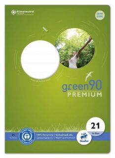 Heft - LIN21, A4, 16 Blatt, 90 g/qm, 9 mm liniert, 2 St.