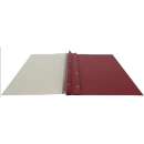 Berichtsmappen B2, bordeaux, VPE= 100 St. satinierte...