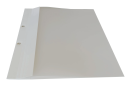 Berichtsmappen B2, chromolux weiß, VPE= 100 St....