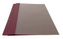 Berichtsmappen B2, bordeaux, VPE= 100 St. satinierte...