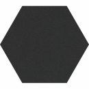 POV® 6-Eck Design Pinnwand, Ø 60 cm schwarz