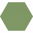 POV® 6-Eck Design Pinnwand, Ø 60 cm grün