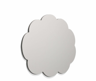 POV® Whiteboard metallic, rahmenlos Premium, Gedankenblase 90 x 120 cm