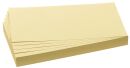 Moderationskarte - Rechteck, 205 x 95 mm, gelb, 500...