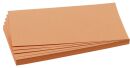Moderationskarte - Rechteck, 205 x 95 mm, orange, 500...