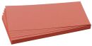 Moderationskarte - Rechteck, 205 x 95 mm, rot, 500...