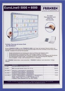 X-tra!Line® Dokumentenhülle Frame It - A3, Hartfolie, matt, blau, 1 St.