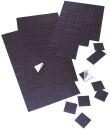 Magnetplatte, 20 mm x 2 cm, 1 mm, schwarz, 1 St.