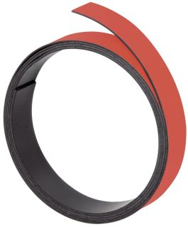 Magnetband - 100 cm x 5 mm, rot, 1 St.