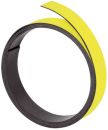 Magnetband - 100 cm x 10 mm, gelb, 1 St.