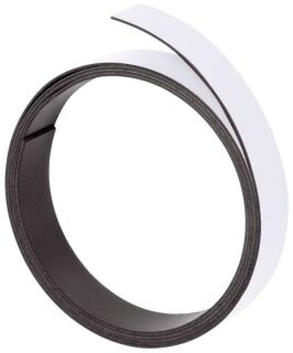 Magnetband - 100 cm x 15 mm, weiß, 1 St.