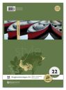 Ringbucheinlage - LIN22, A4, 50 Blatt, 70 g/qm, kariert,...