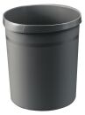 Papierkorb GRIP - 18 Liter, rund, 2 Griffmulden, extra...
